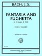 Fantasia and Fughetta in D Major, S. 908 piano sheet music cover